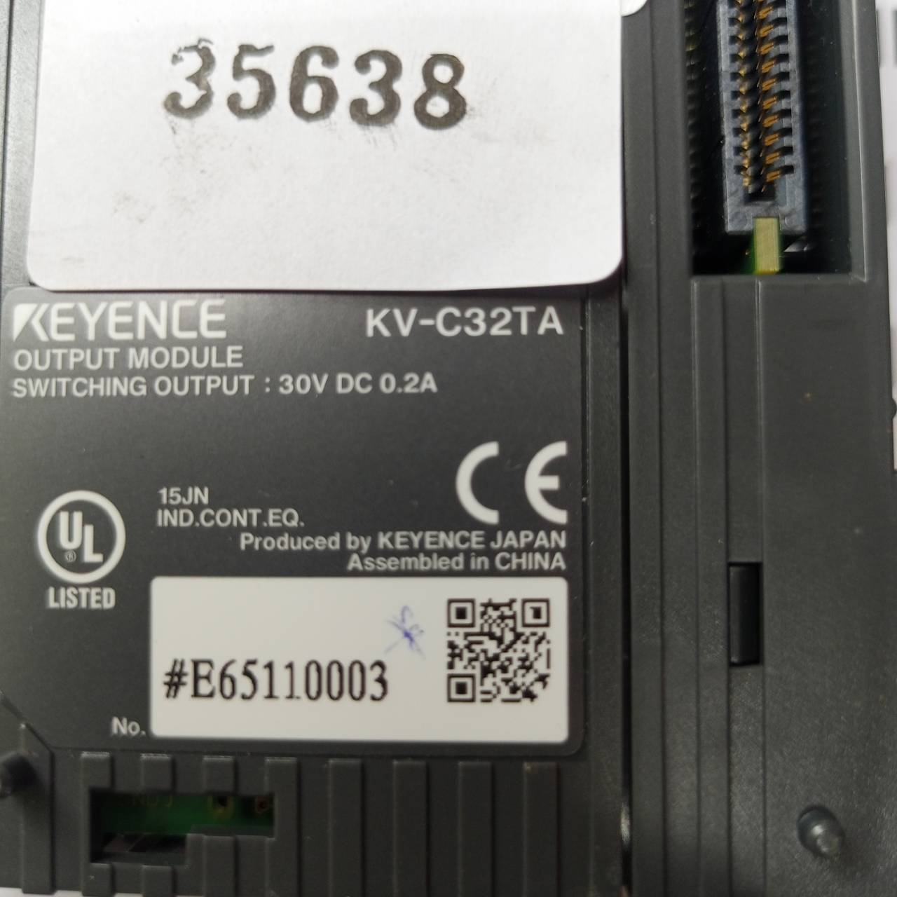 PLC " KEYENCE " MODEL : KV-C32TA
