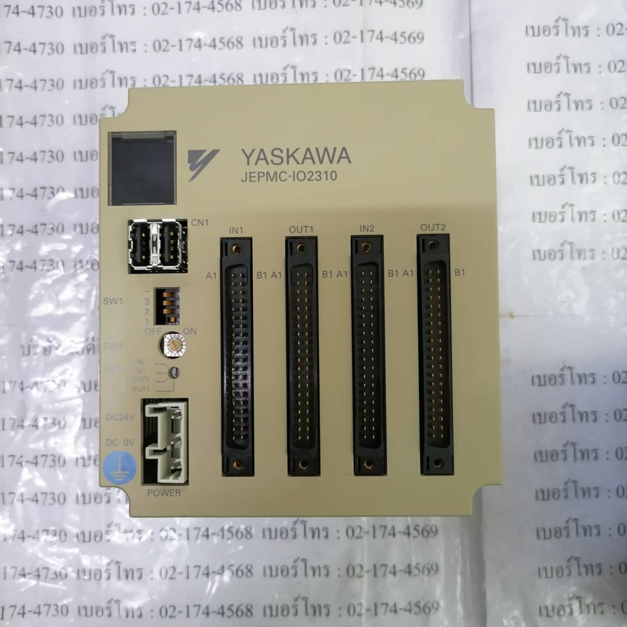 PLC " YASKAWA " MODEL : JEPMC-IO2310-E