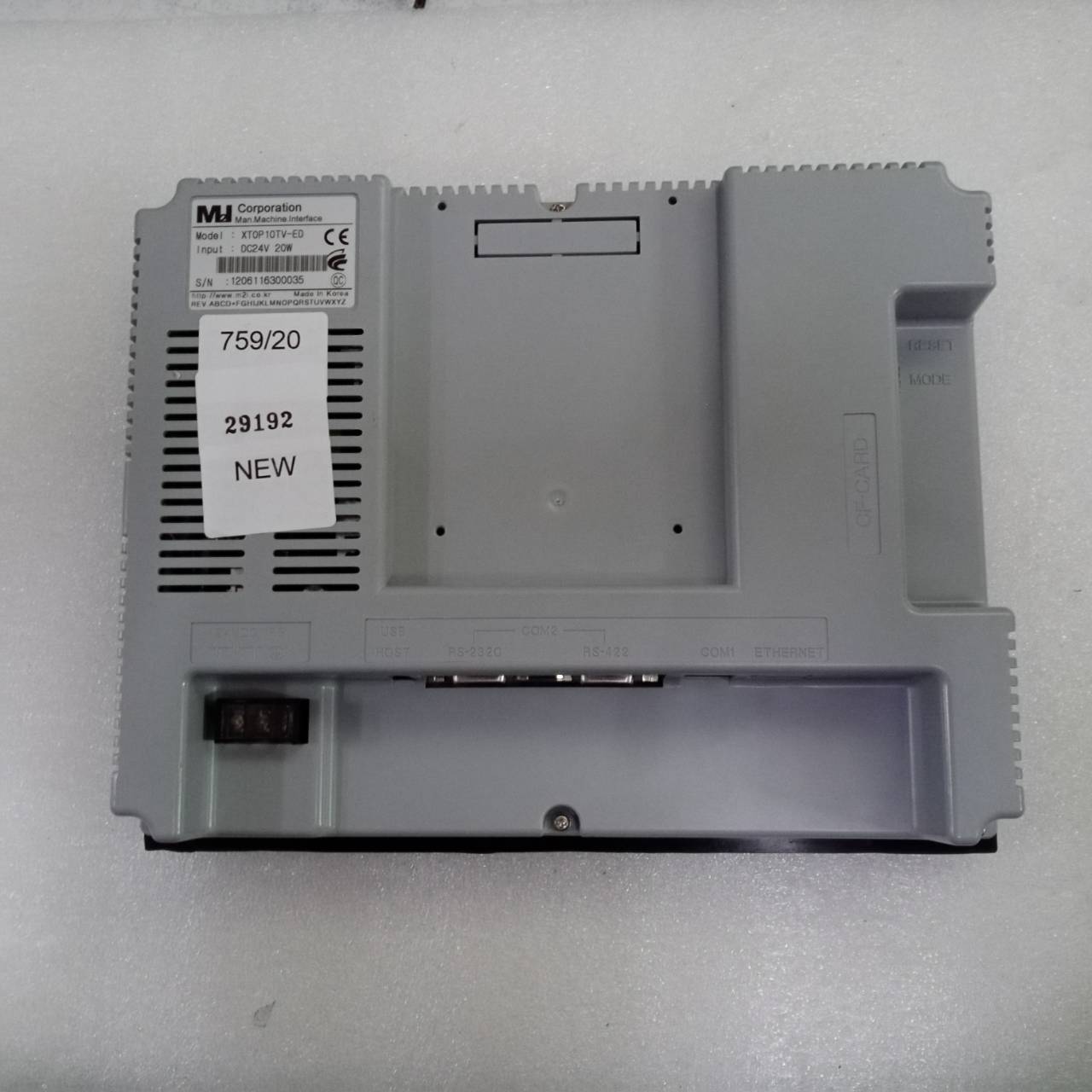 LCD TOUCH SCREEN " M2I " MODEL : XTOP10TV-ED