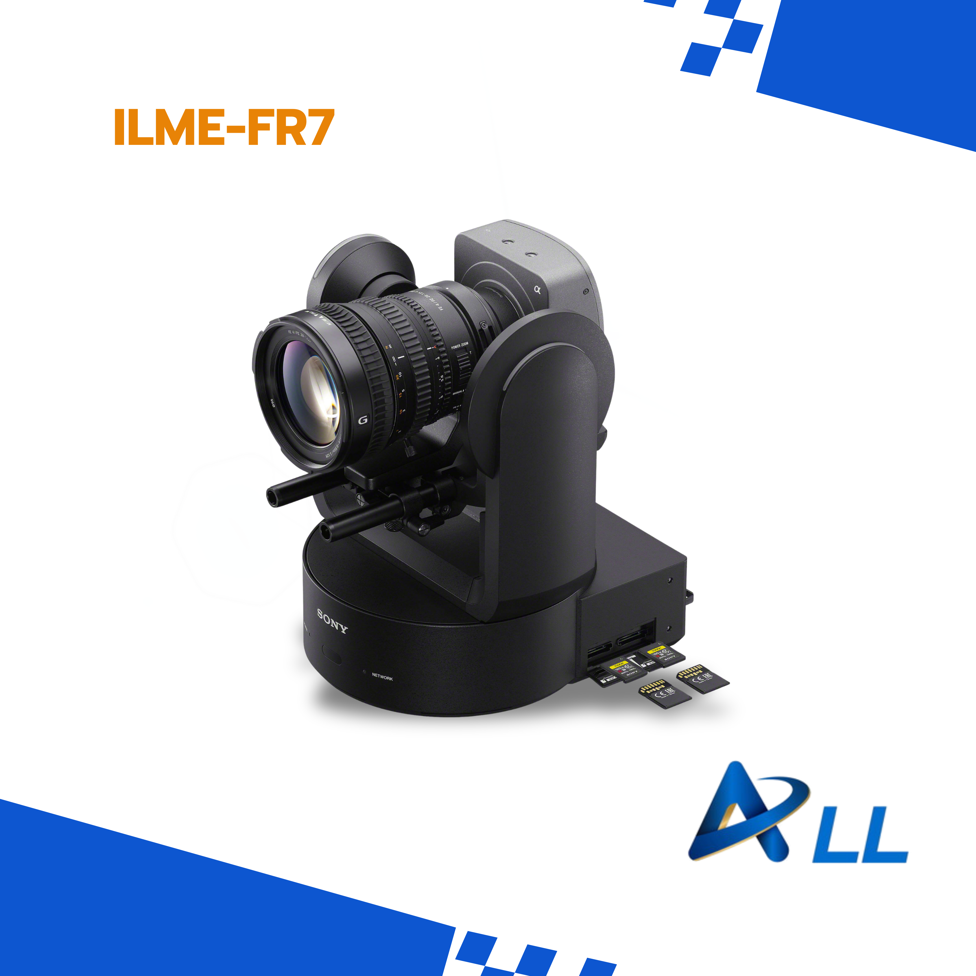 ILME-FR7 Sony Full-frame PTZ, Interchangeable lens Camera
