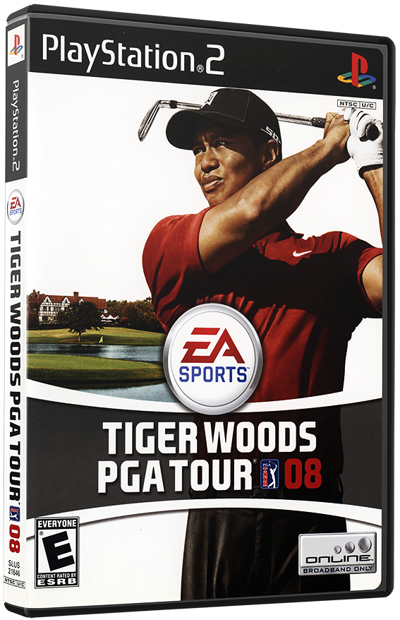 แผ่นเกมส์ PS2 : Tiger Woods PGA Tour 08