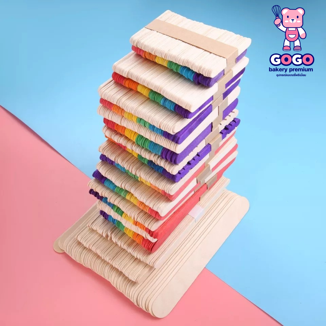 ไม้ไอติม 1 แพ็ค มี 50 ชิ้น