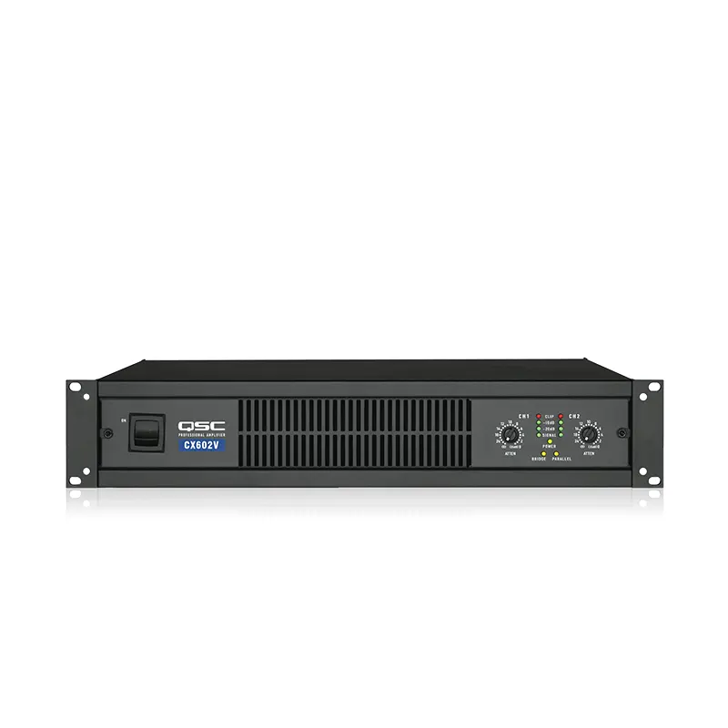 QSC CX602V เครื่องขยายเสียง 2 แชนแนล 550 วัตต์