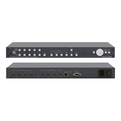 KRAMER VSM-4x4HFS 4x4 Seamless Matrix SwitcherMulti–Scaler