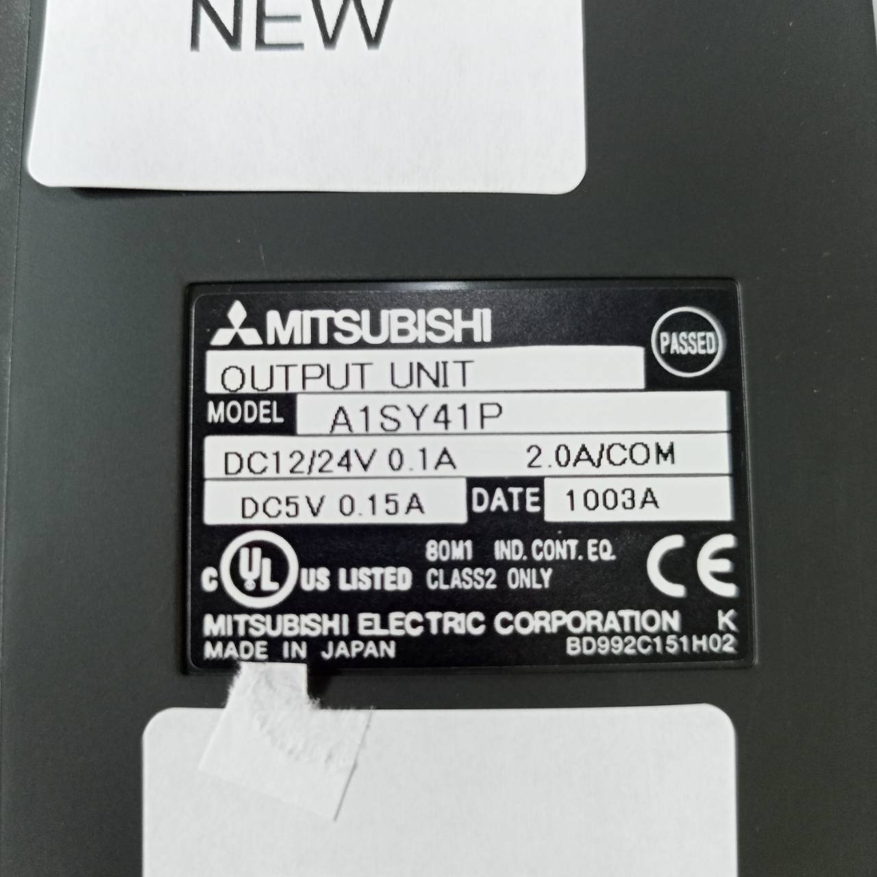 PLC " MITSUBISHI " MODEL : A1SY41P