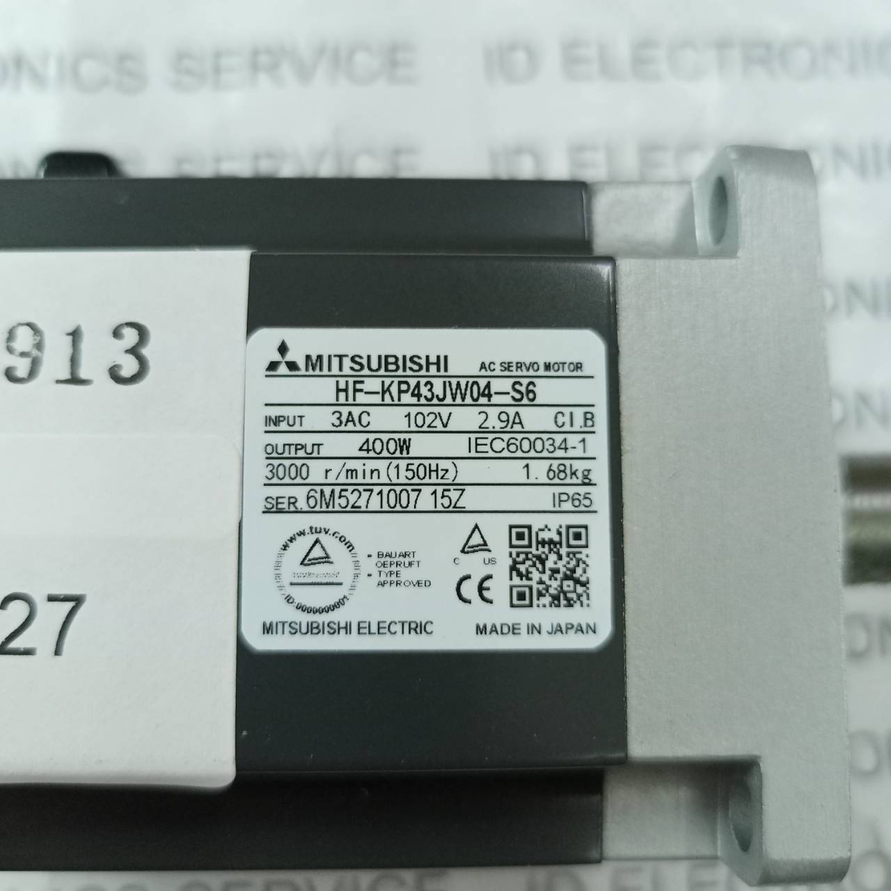 HF-KP43JW04-S6 SERVO MOTOR "MITSUBISHI"