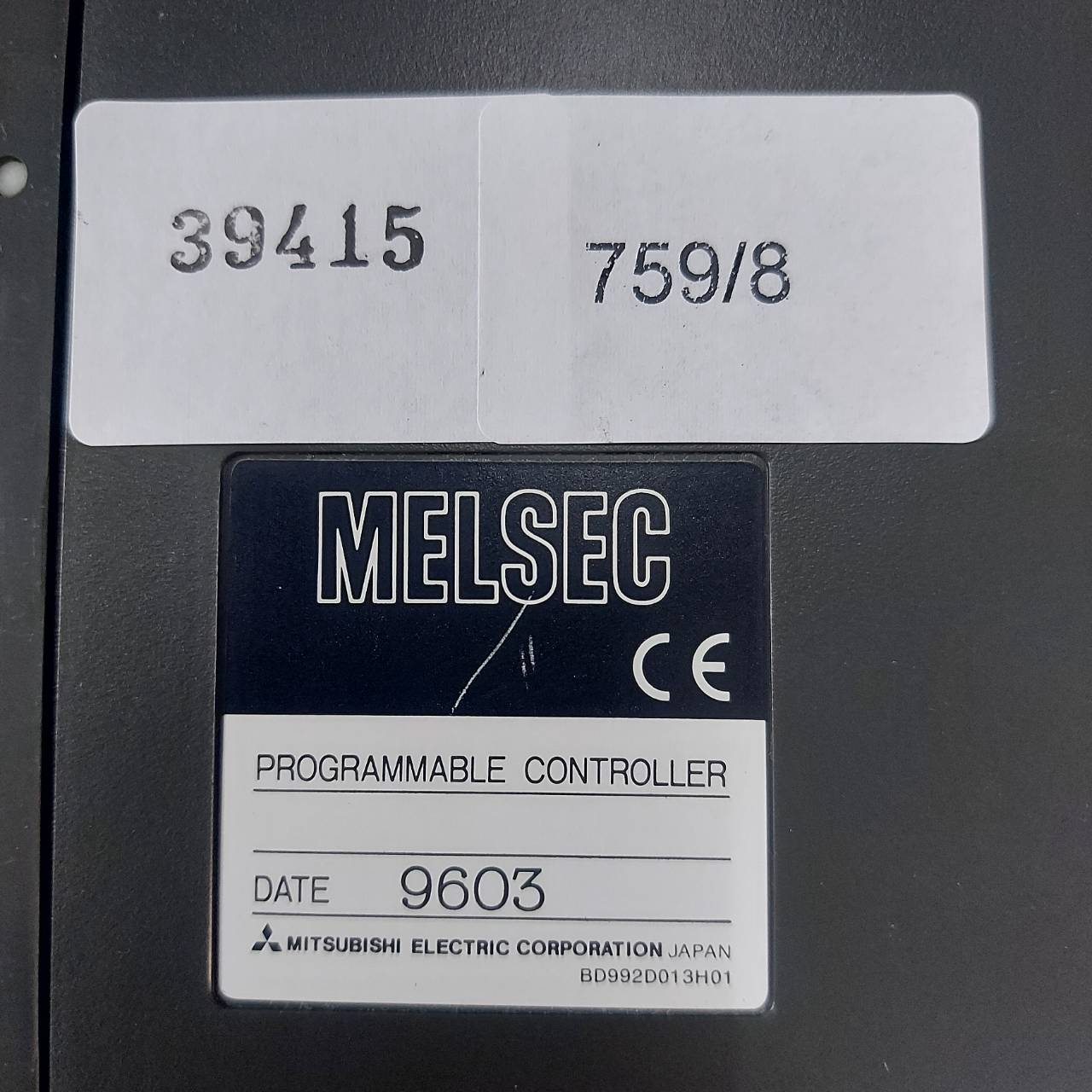 PLC "MITSUBISHI" MODEL : A3ACPU