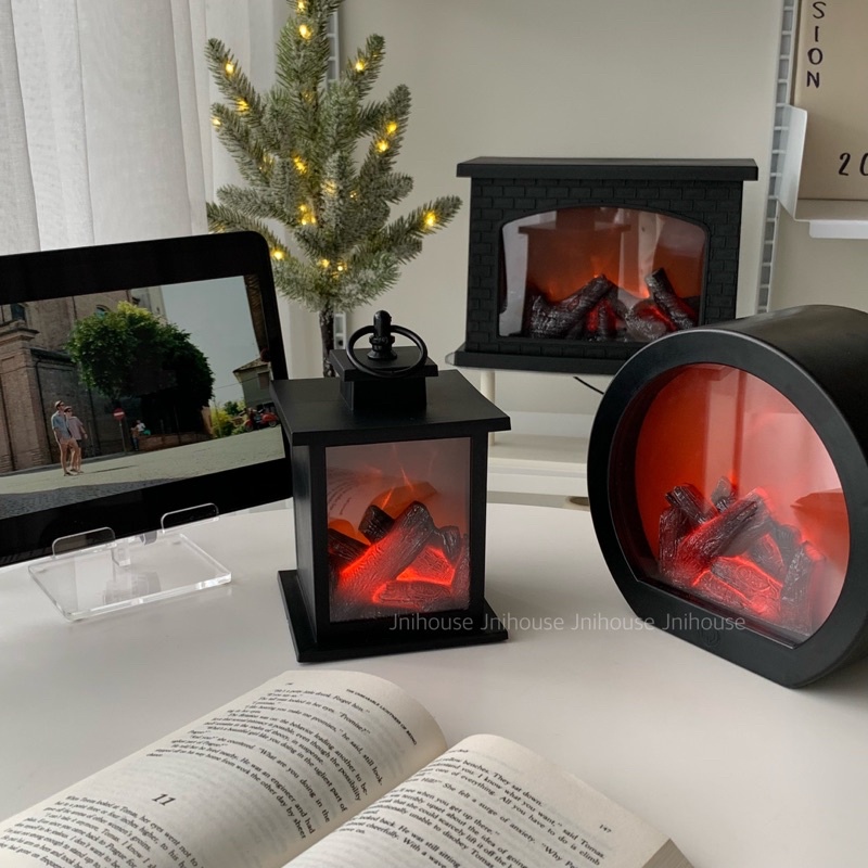 [พร้อมส่ง] Jnihouse : Artificial fireplace ไฟเตาผิงจำลอง