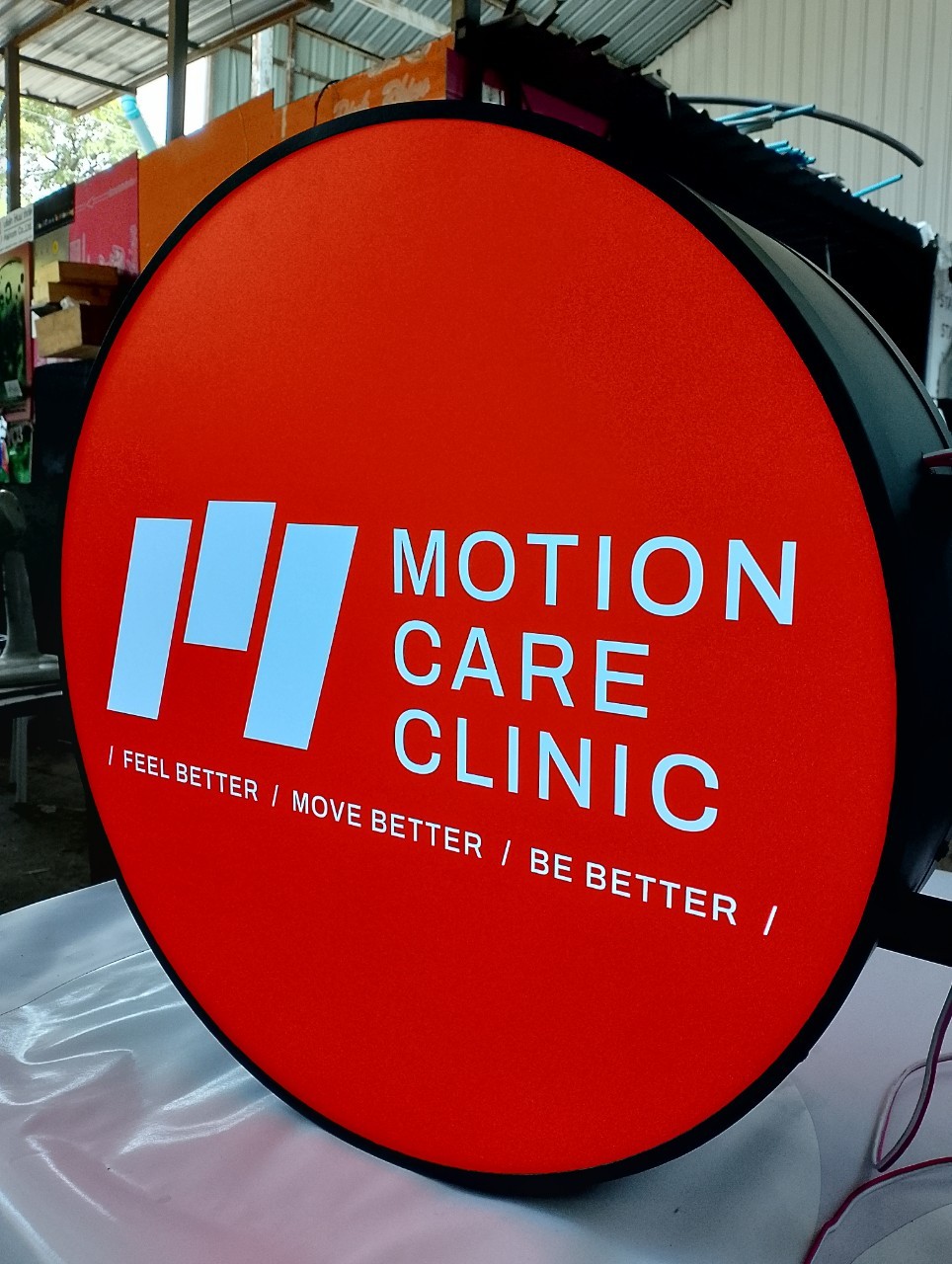 #ป้ายกล่องไฟติดหน้าร้าน