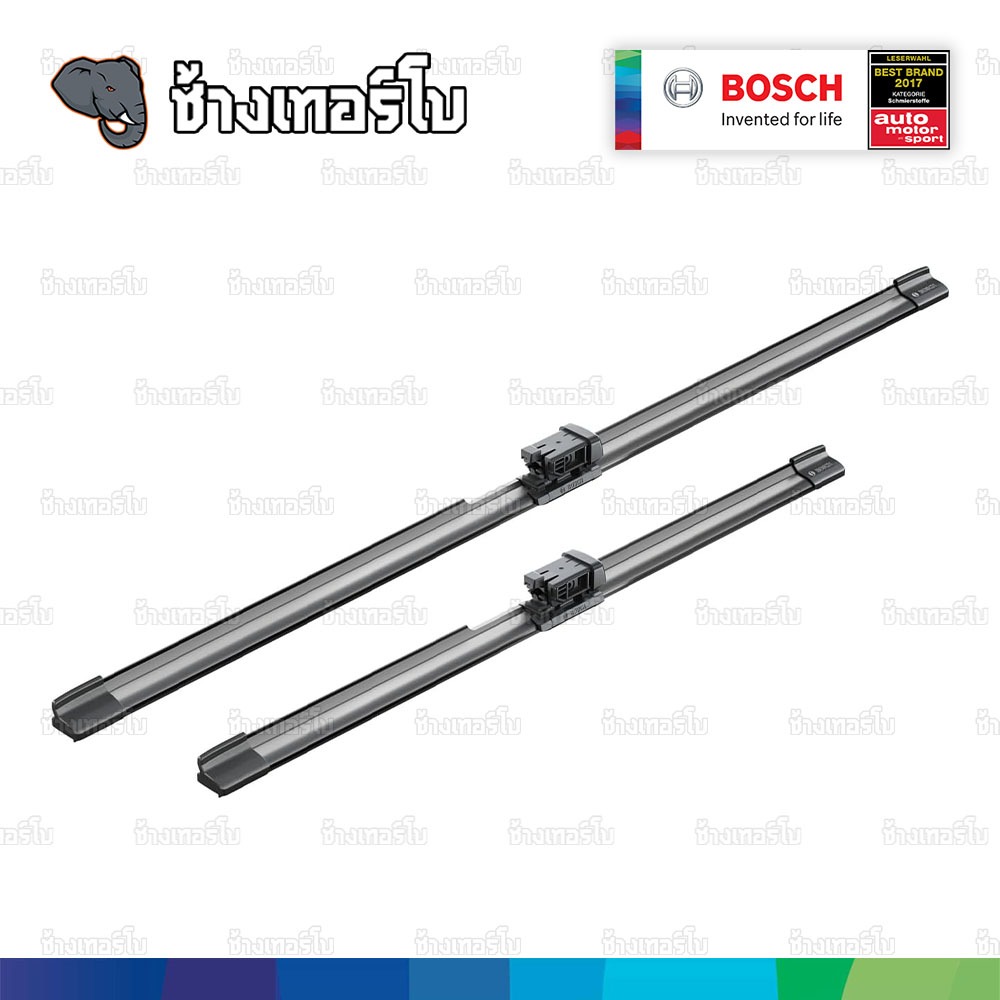 ✅BOSCH ⏩A009J⏪ 24/20 ใช้สำหรับ VOLVO S60 III (224), V60 II (225,227) ขนาด 24+20 นิ้ว | ใบปัดน้ำฝน AEROTWIN
