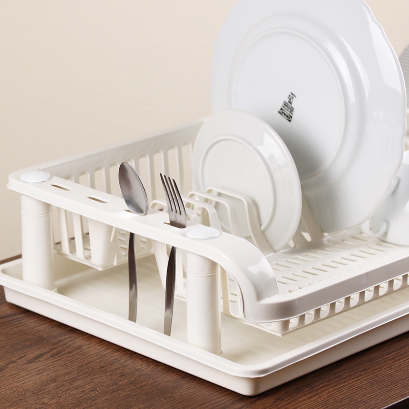 P11617 ที่คว่ำจาน พร้อมถาด(38*54*14 cm) เกรดเอ No.269-1 (ราคาส่งต่อ 12 ชุด: เฉลี่ย 95 บต่อชุด)