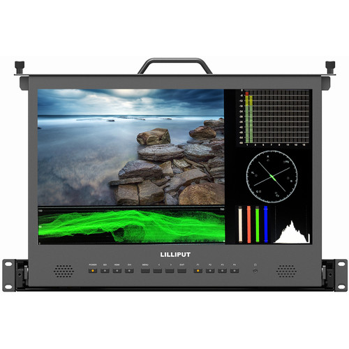 Lilliput RM-1730S 17.3 นิ้ว Full HD 3G-SDIHDMI Pullout Rackmount Monitor (1 RU)