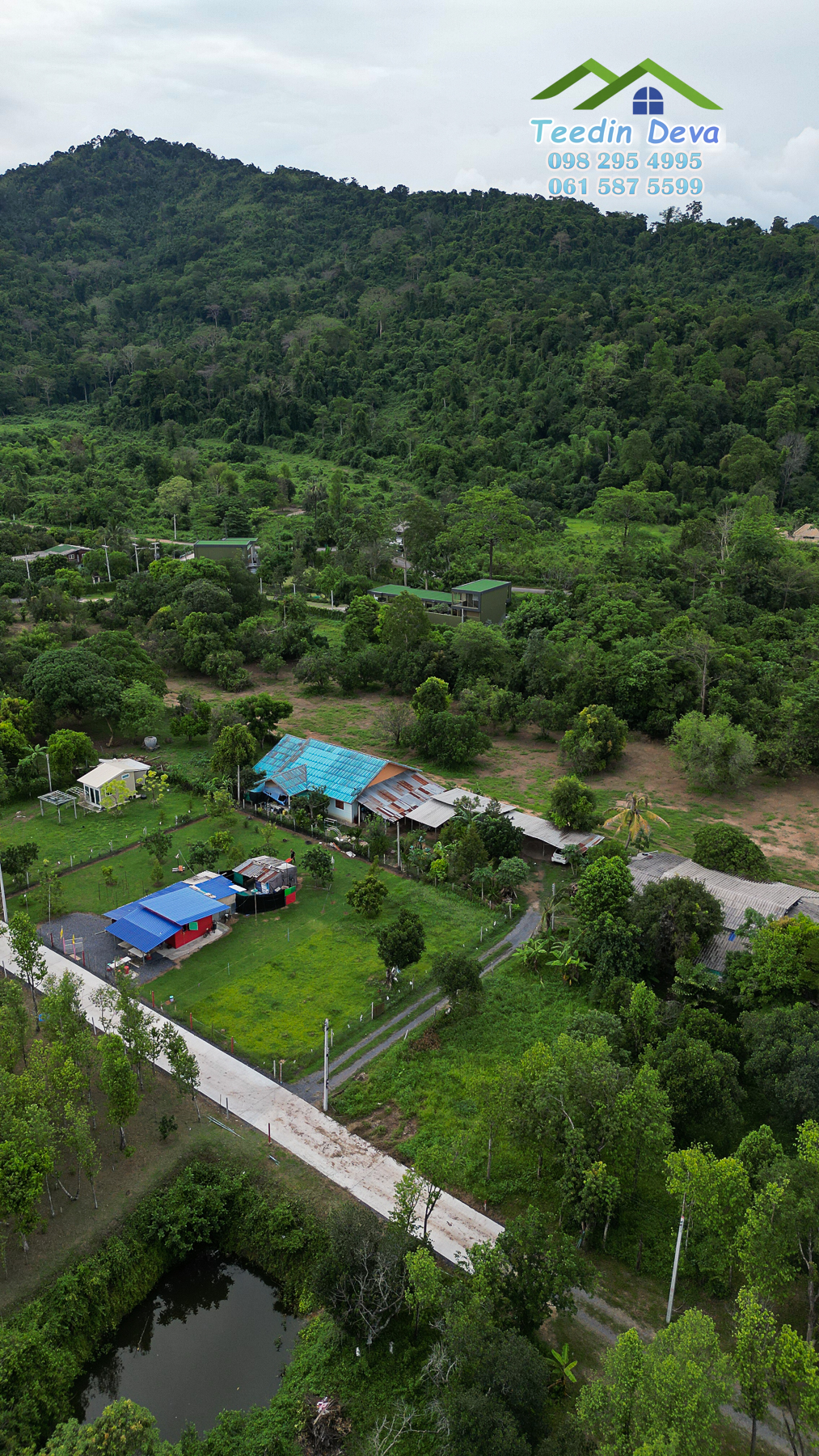 เริ่มต้นชีวิตเรียบง่าย ใต้เงาภูเขานครนายก เนื้อที่ 100 ตรว. ต.สาริกา อ.เมือง จ.นครนายก