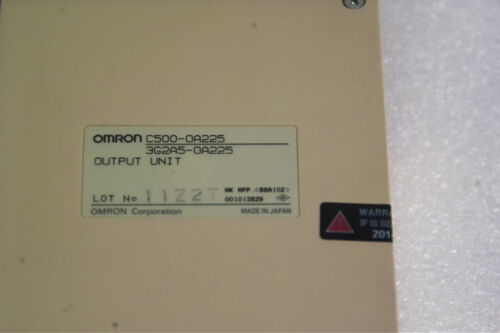 PLC " OMRON " MODEL : C500-OA225