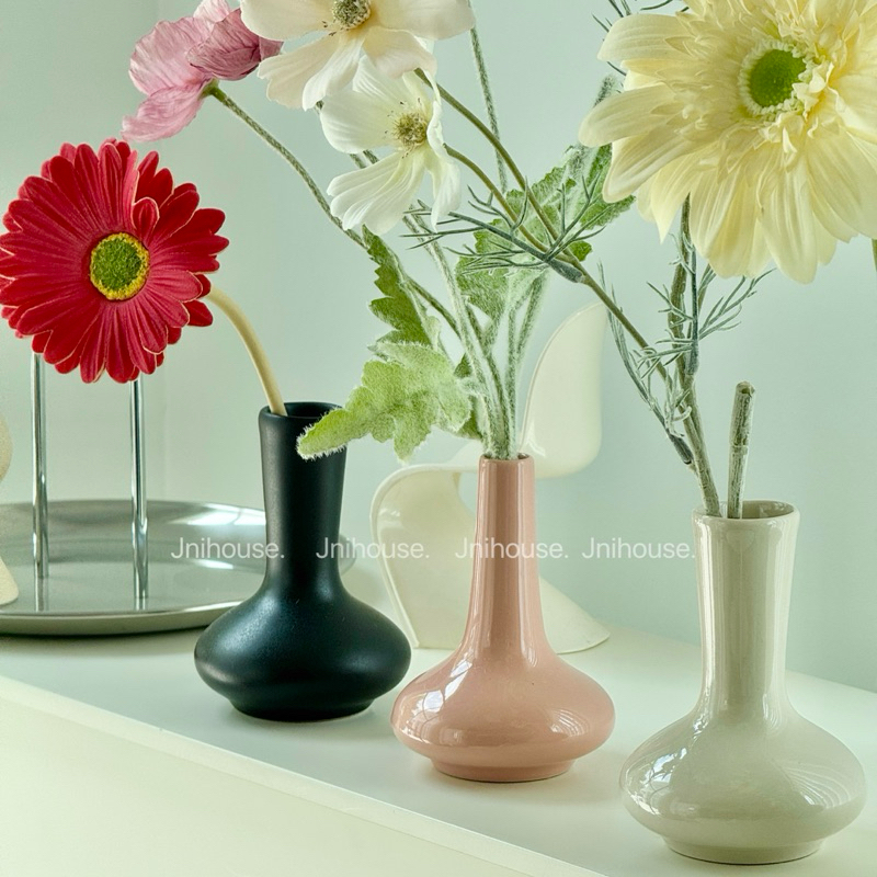 [พร้อมส่ง] Jnihouse : แจกันเซรามิก ขนาดเล็ก(Vase)