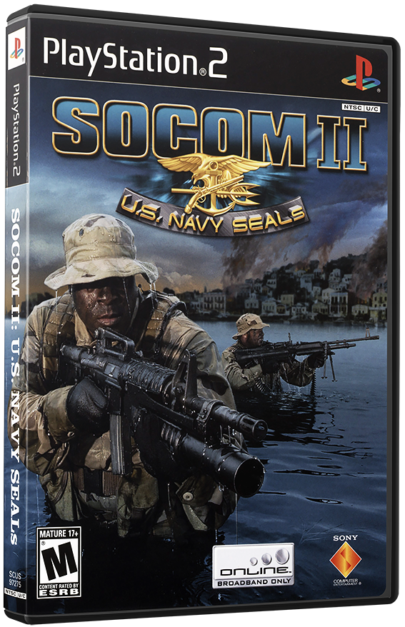 แผ่นเกมส์ PS2 : SOCOM II - U.S. Navy SEALs