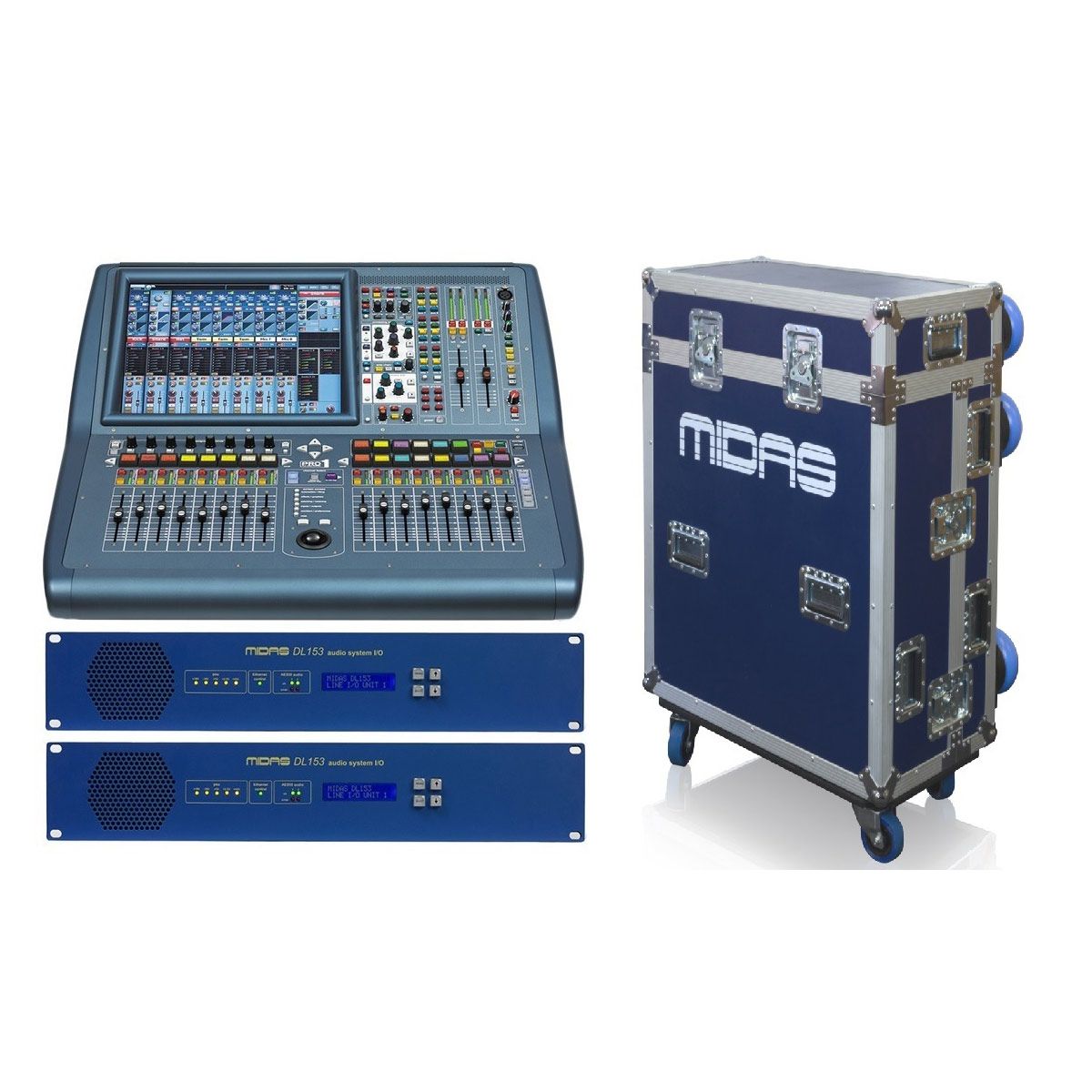 MIDAS Pro1-TP Pack Digital Mixer (มีกล่องแร็ค)