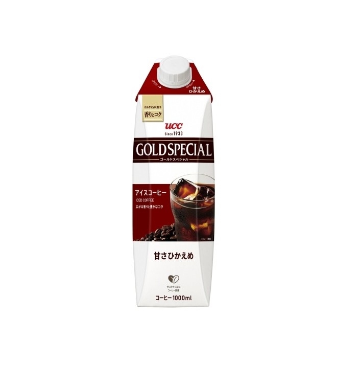กาแฟพร้อมดื่ม UCC GOLD SPECIAL ICE COFFEE 1L