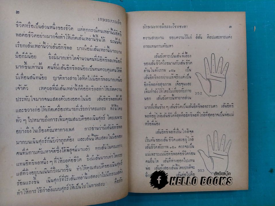 ลักษณะลายมือและโชคชะตา