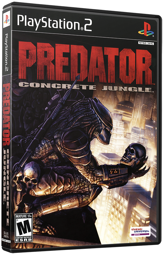 แผ่นเกมส์ PS2 : Predator - Concrete Jungle