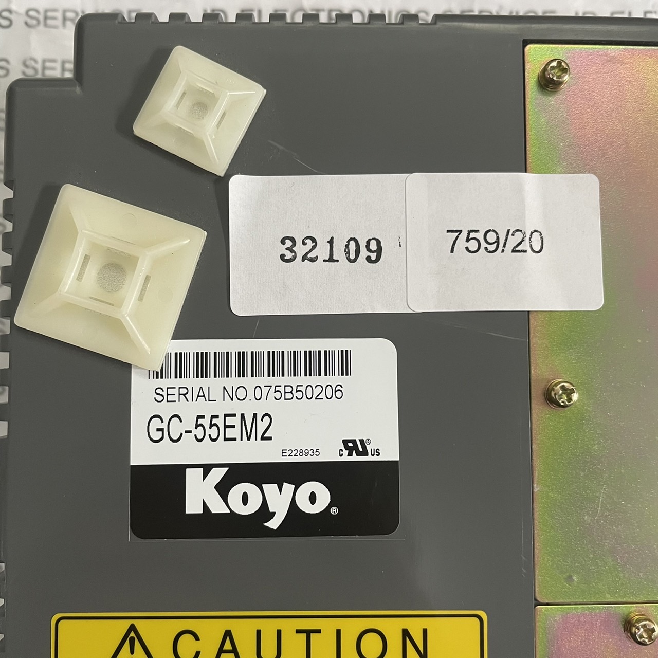 LCD TOUCH SCREEN " KOYO " MODEL : GC-55EM2