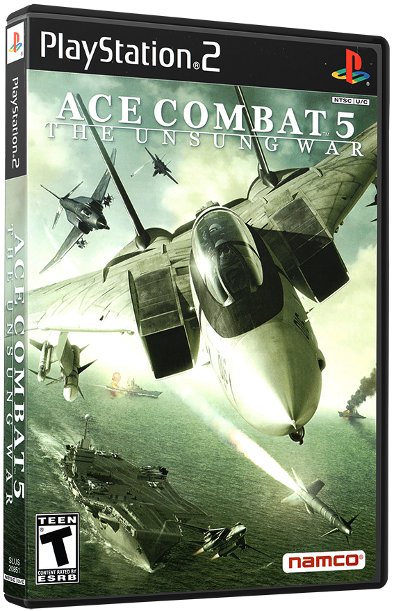 แผ่นเกมส์ PS2 : Ace Combat 5 - The Unsung War