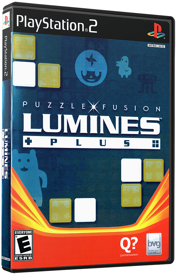 แผ่นเกมส์ PS2 : Lumines Plus