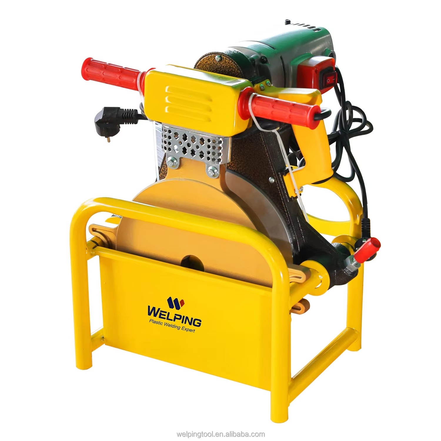 เครื่องเชื่อมท่อด้วยความร้อน Welping รุ่น WP250C Manual (มือหมุน) ขนาดท่อที่เชื่อม 63mm-250mm