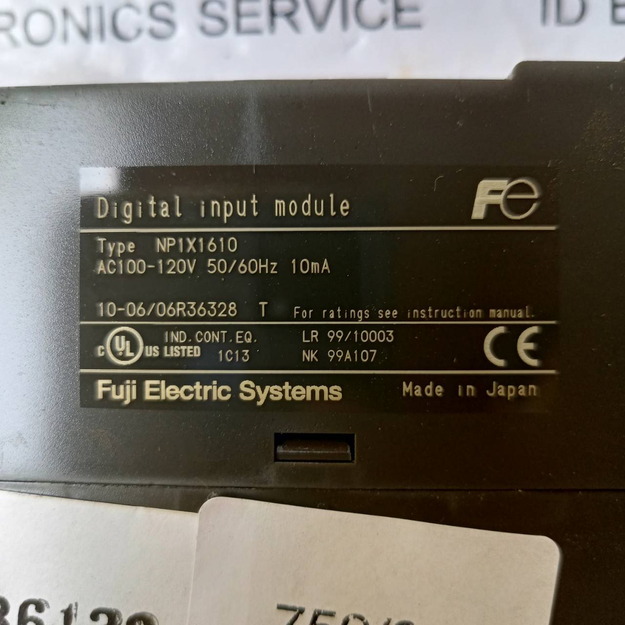 PLC " FUJI " MODEL : NP1X1610