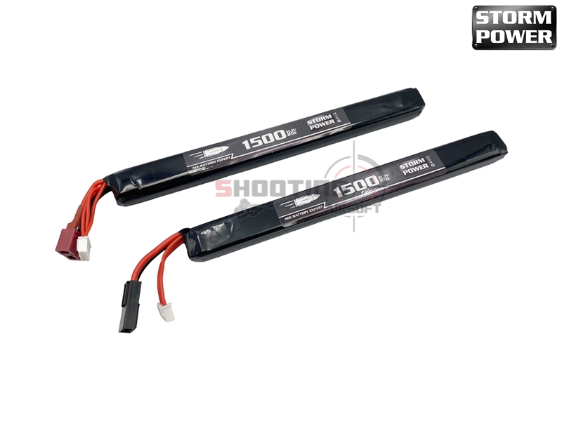 แบตลิโพ Storm Power 25C 11.1V 1500mAh สำหรับ AK