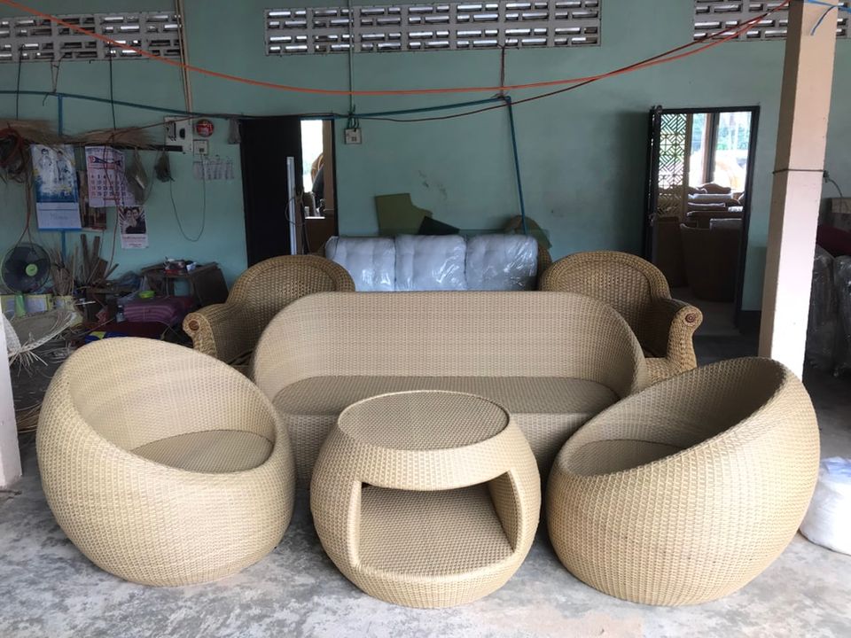 ชุดอพอลโลหวายเทียมสีน้ำผึ้ง