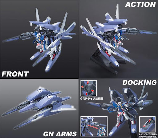 HG 1/144 GN ARMS TYPE-E + GUNDAM EXIA