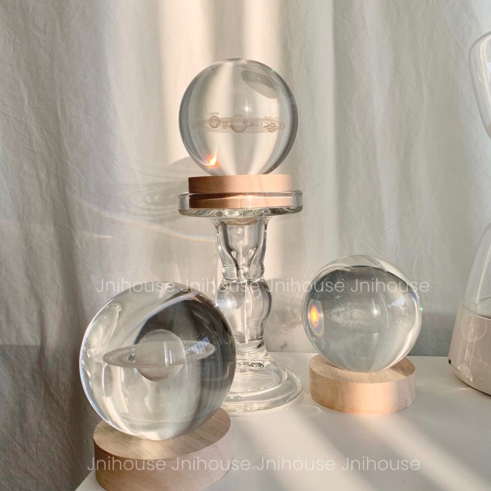 [พร้อมส่ง] Jnihouse : 3D LED Crystal Ball (มี3แบบให้เลือก)
