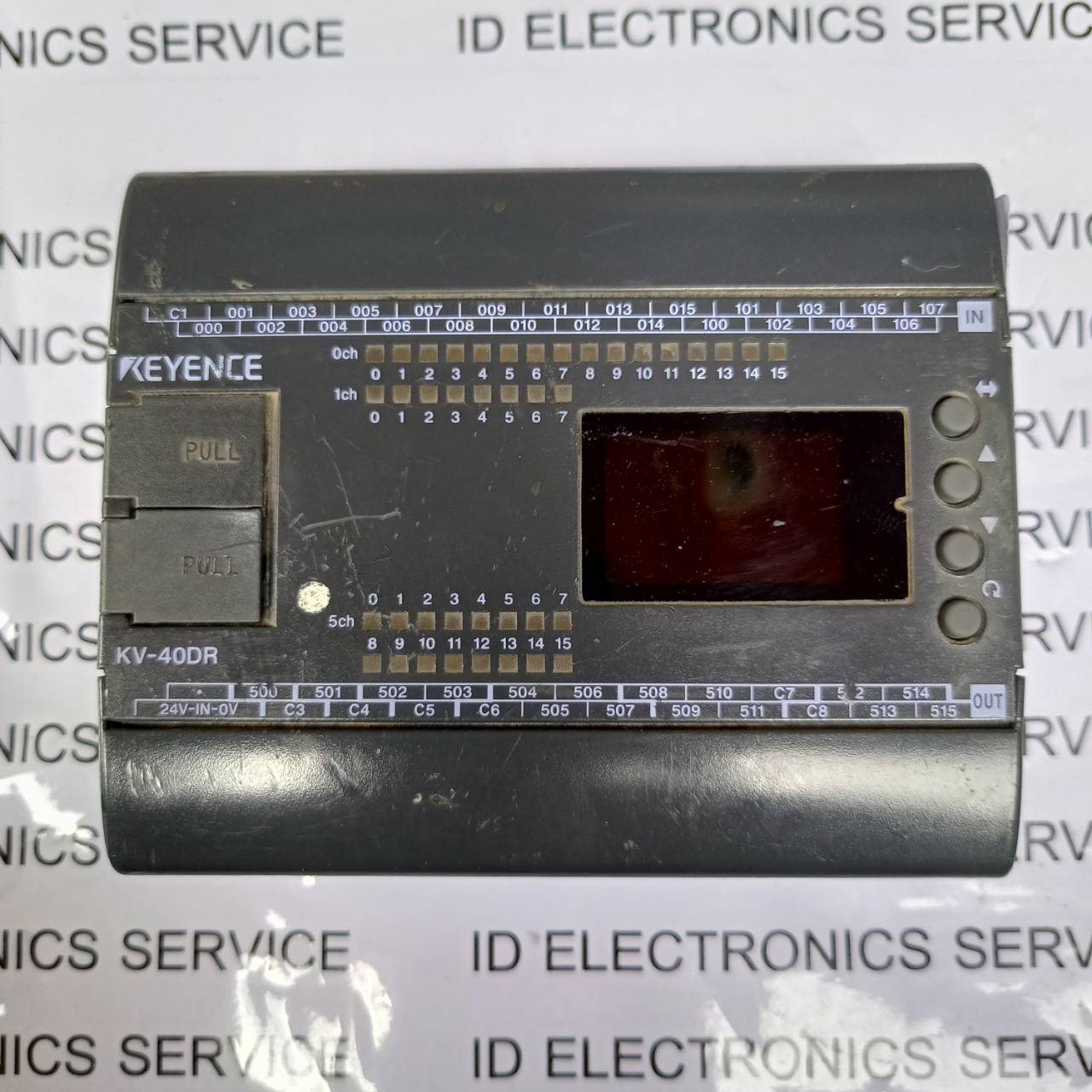 PLC " KEYENCE " MODEL : KV-40DR