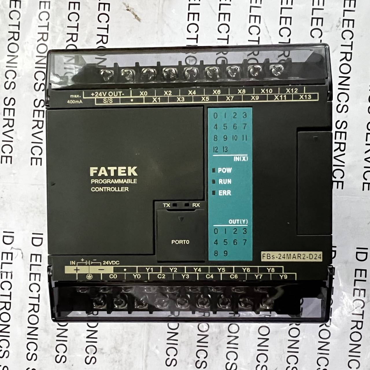 PLC " FATEK " MODEL : FBs-24MAR2-D24