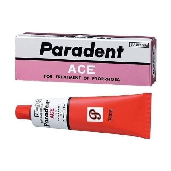 ยาสีฟัน LION Paradent Ace Toothpaste 40g