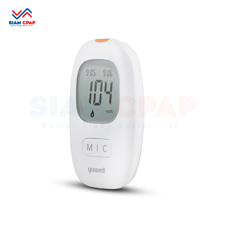 เครื่องตรวจวัดระดับน้ำตาลในเลือด YUWELL Blood Glucose Monitoring System รุ่น 710 ประศูนย์ไทยตลอดอายุการใช้งาน