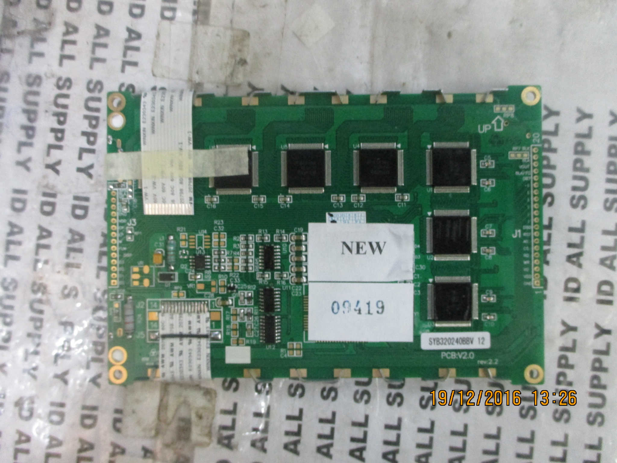 LCD PANEL " HITACHI " MODEL : SYB320240BBV 12