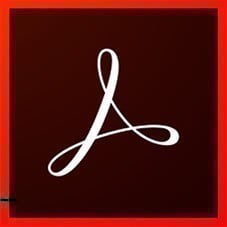 โปรแกรม Adobe Acrobat DC 2018