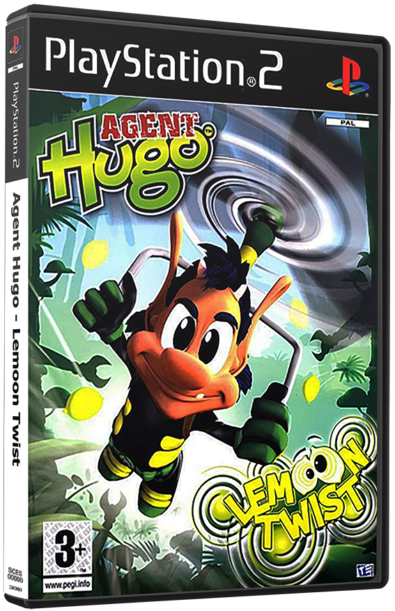 แผ่นเกมส์ PS2 : Agent Hugo - Lemoon Twist