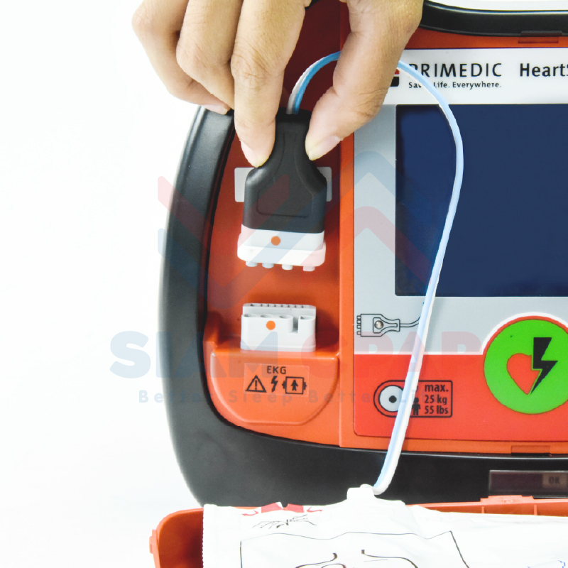 เครื่องกระตุกหัวใจด้วยไฟฟ้าแบบอัตโนมัติ รุ่น AED-M รับประกันศูนย์ไทย 2 ปี