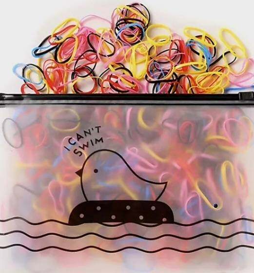 💗มาหยากิ๊ฟช้อป💗 ยางรัดผม แพ็คใหญ่ 2000 เส้น สีสดใส เหมาะ สำหรับ สุภาพสตรีทั่วไป