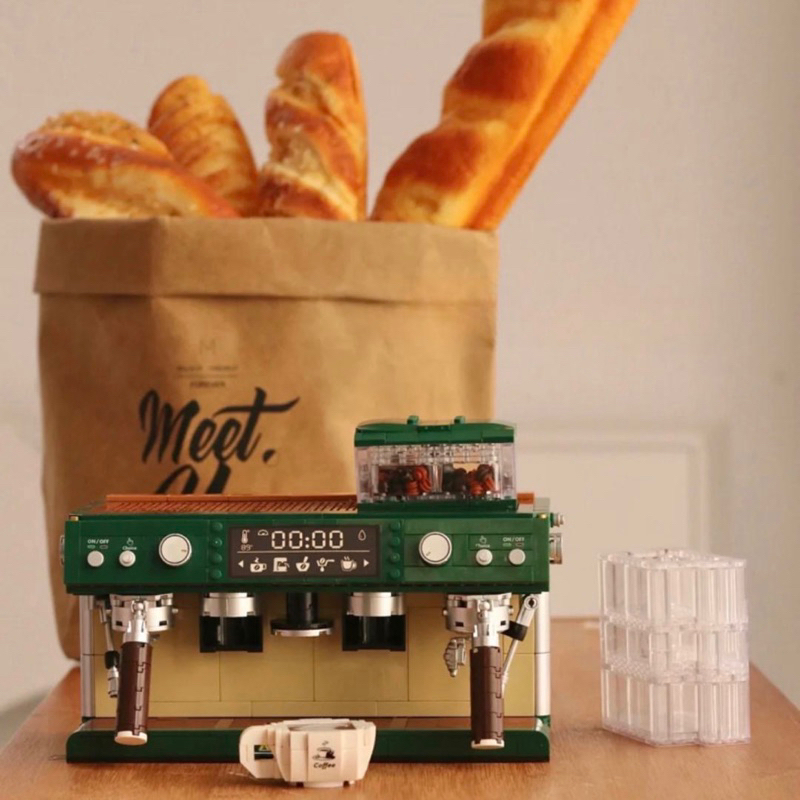 [พร้อมส่ง] Jnihouse : Vintage Coffee Machine Bricks