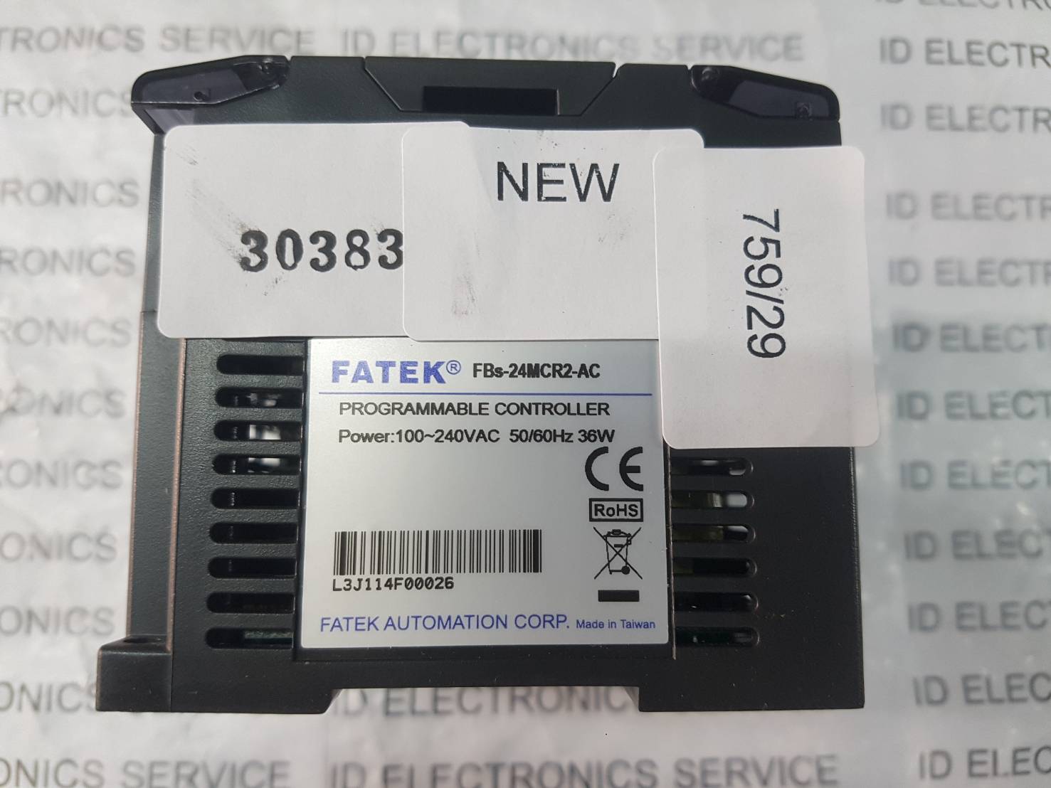 PLC " FATEK " MODEL : FBS-24MCR2-AC