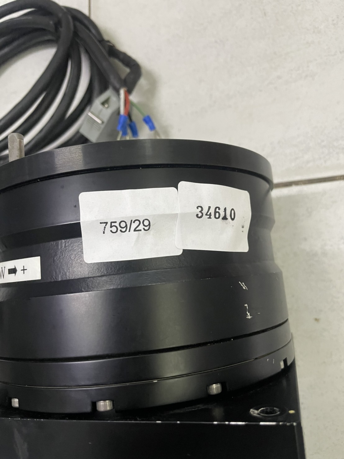 SERVO MOTOR " YOKOGAWA " MODEL : DM1015B00
