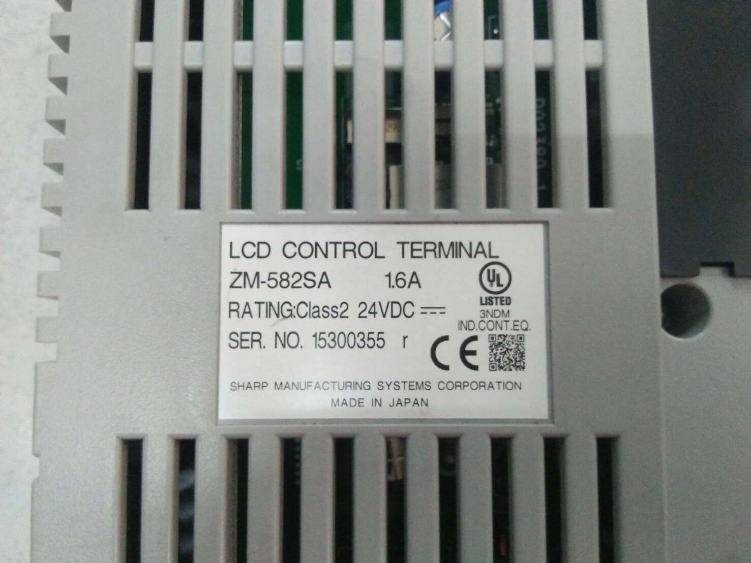 HMI "SHARP" MODEL : ZM-582SA