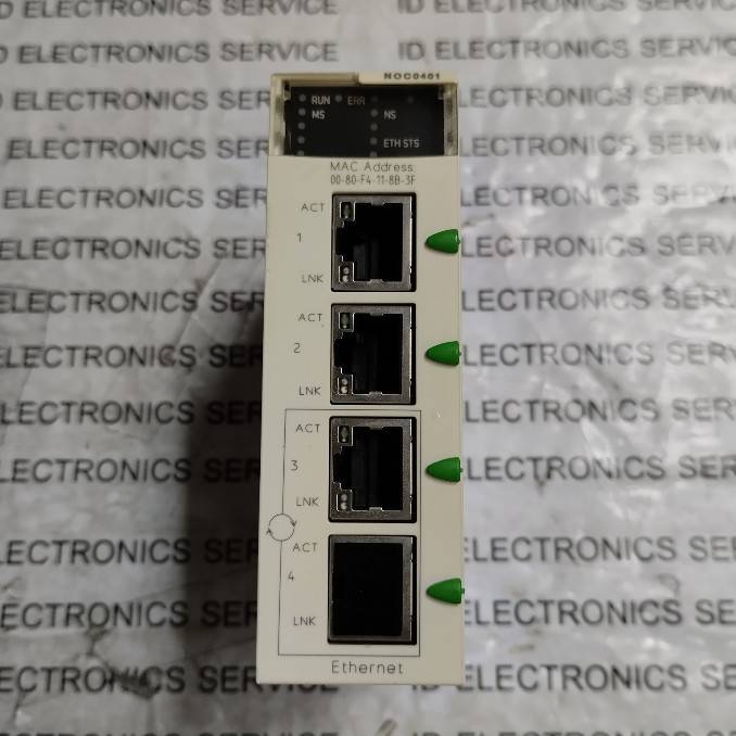 PLC " SCHNEIDER " MODEL : BMXNOC0401