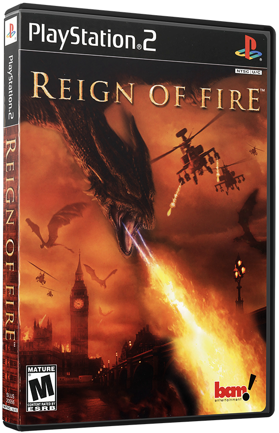 แผ่นเกมส์ PS2 : Reign of Fire