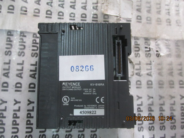 PLC " KEYENCE " MODEL : KV-B16RA