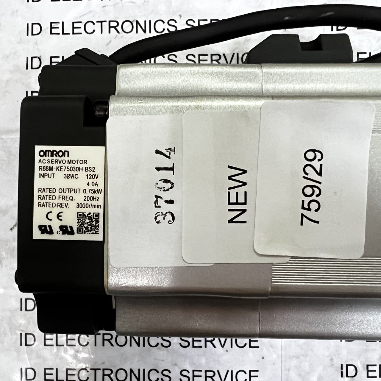 จำหน่าย ซ่อม SERVO MOTOR OMRON R88M-KE75030H-BS2